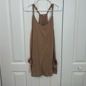 Chic Tan Mini Dress
